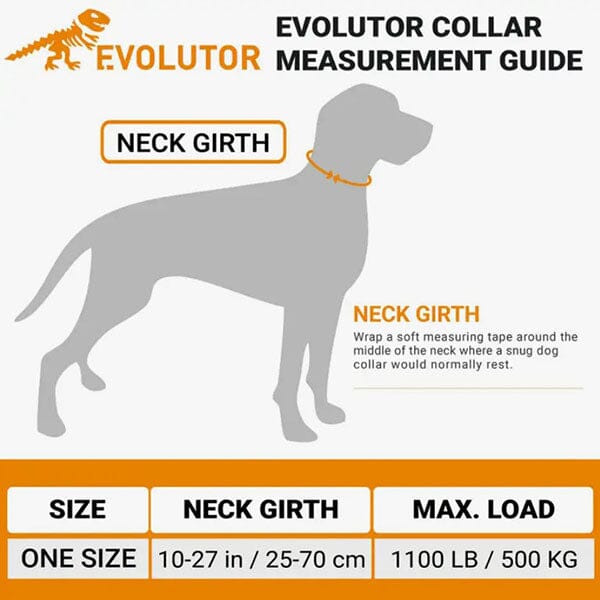 COLLAR - Evolutor Dog Collar - Lifetime Warranty Collar 