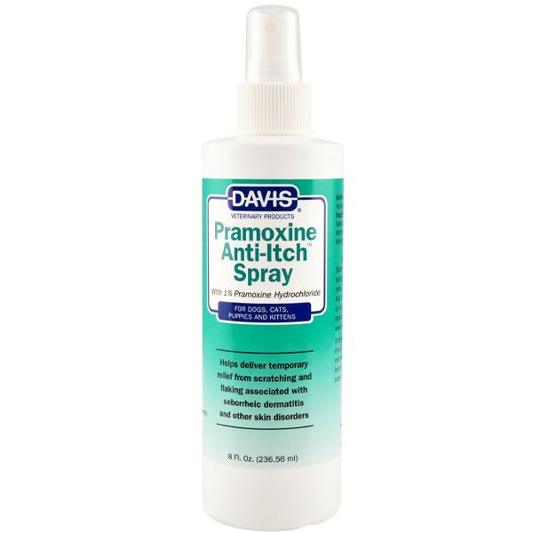 DAVIS - Pramoxine Anti-Itch Spray 8oz Dog Supplies Davis 