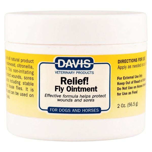 DAVIS - Relief! Fly Ointment 2oz Dog Supplies Davis 