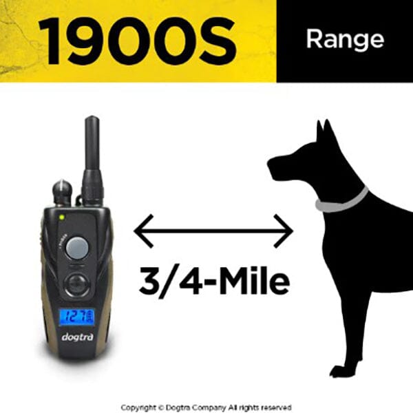 DOGTRA 1900S Remote Trainer German Shepherd Shop