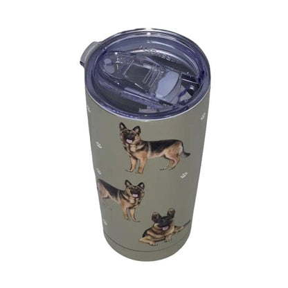 E&S - German Shepherd SERENGETI Tumbler 20oz in , durable tumbler for dogs