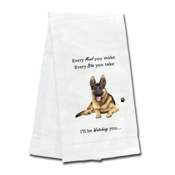 E&S Pets - German Shepherd Kitchen Towel in , durable for dogs