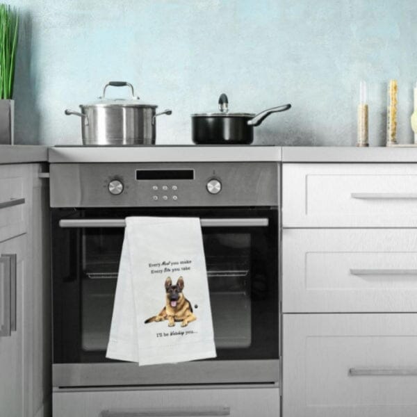 E&S Pets - German Shepherd Kitchen Towel in , durable for dogs