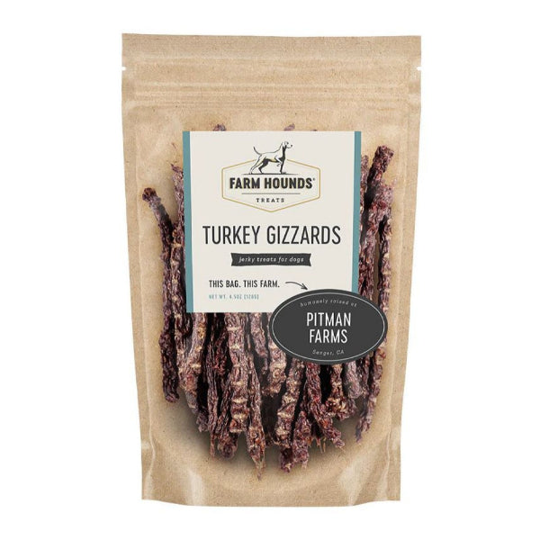 FARM HOUNDS - Turkey Gizzard Sticks Treats Farm Hounds 