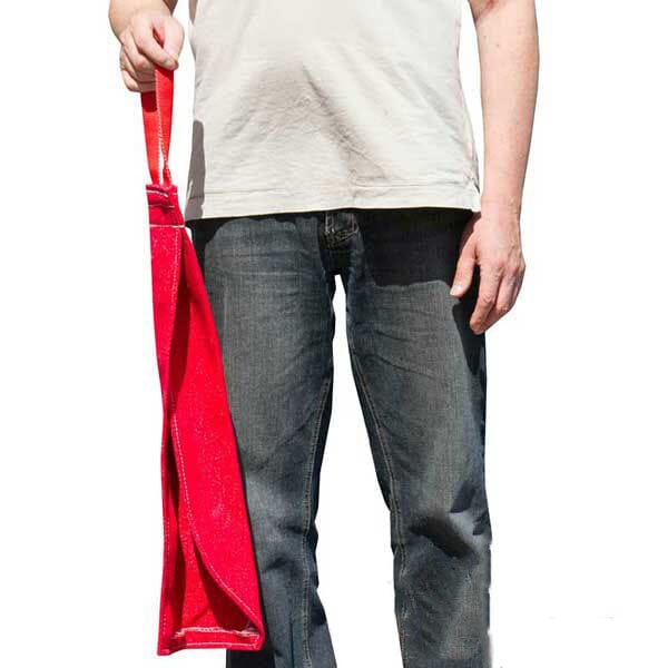 FOR DOG TRAINERS - French Linen Bite Rag For Prey Drive Training in , durable for dogs