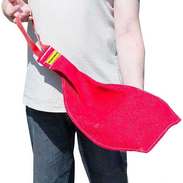 FOR DOG TRAINERS - French Linen Bite Rag For Prey Drive Training in , durable for dogs