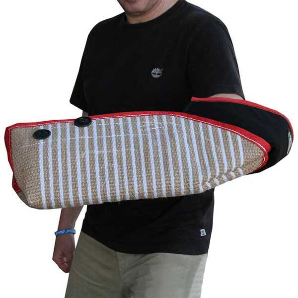 FOR DOG TRAINERS - Intermediate Jute Dog Bite Sleeve in , durable for dogs