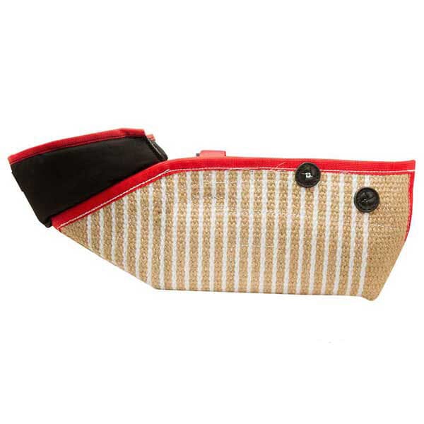 FOR DOG TRAINERS - Intermediate Jute Dog Bite Sleeve in , durable for dogs
