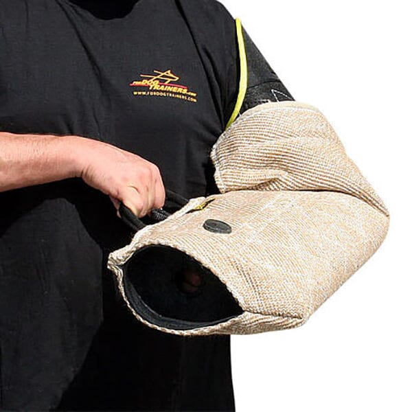 FOR DOG TRAINERS - Intermediate Jute Dog Training Sleeve For Dog Trainers 