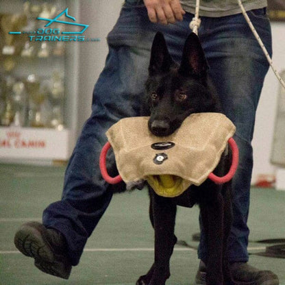 FOR DOG TRAINERS - Jute Puppy And Young Dog Bite Builder in , durable for dogs