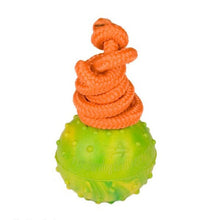 FOR DOG TRAINERS - Solid Rubber Dog Ball on String in 2" Small, durable Pet Training Aids for dogs