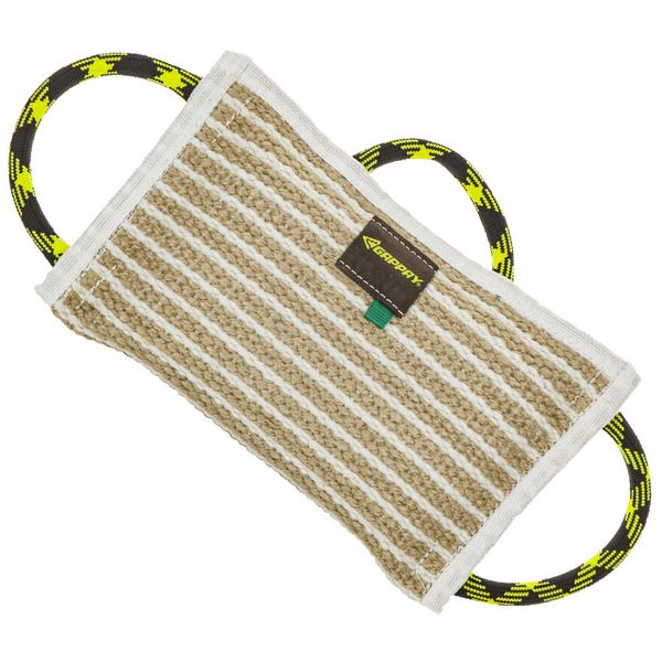 GAPPAY - Jute Bite Pillow in , durable Pet Training Aids for dogs