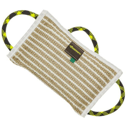 GAPPAY - Jute Bite Pillow in , durable Pet Training Aids for dogs