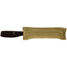 GAPPAY - Jute Tug With A Strap (Firm) in 3in x 10in, durable Pet Training Aids for dogs