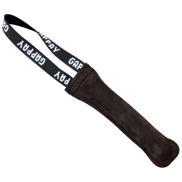 GAPPAY - Leather Tug With One Handle in 2-inch, durable Pet Training Aids for dogs