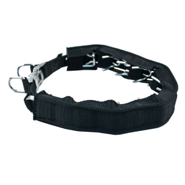 GAPPAY - Prong Collar Nylon Cover for 3.2 mm or 4.0 mm in Black, durable Pet Collars & Harnesses for dogs