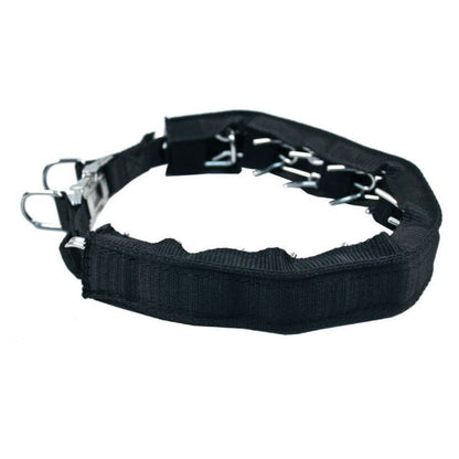GAPPAY - Prong Collar Nylon Cover for 3.2 mm or 4.0 mm in Black, durable Pet Collars & Harnesses for dogs