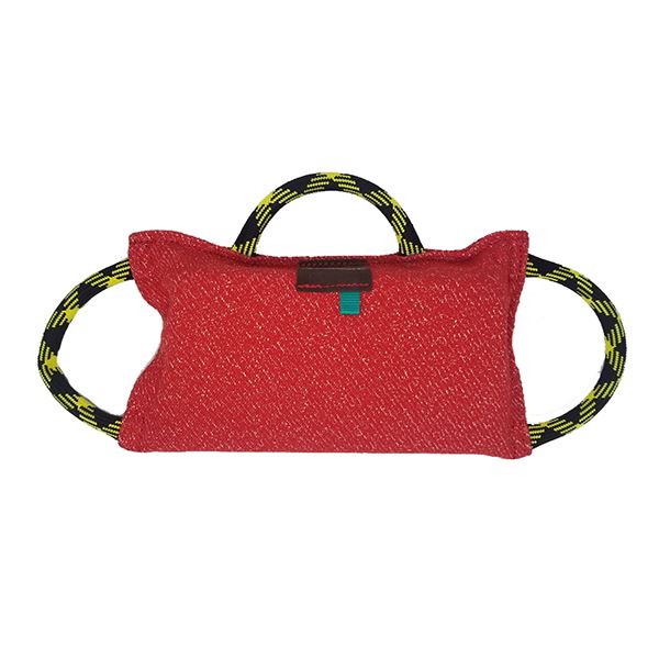 GAPPAY - Wedge Pillow - Synthetic in Red, durable Pet Training Aids for dogs