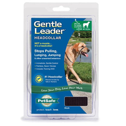 PETSAFE - Gentle Leader Headcollar in Medium 25-60 LBS, durable Pet Leashes for dogs