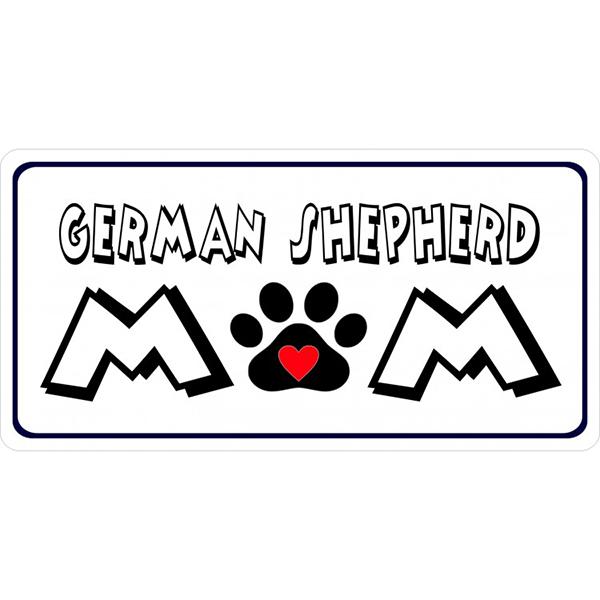 German Shepherd Mom License Plate License Plate Frames German Shepherd Shop 