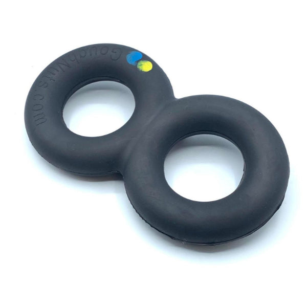 GOUGHNUTS - Heavy Duty Large "Maxx" Tug Black - Strongest & Largest Dog Toys Goughnuts 