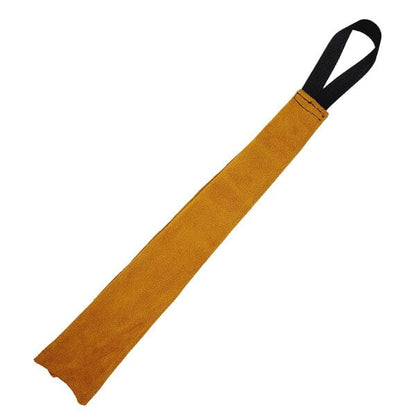 GSS - Bite Leather Rag With Handle in Large, durable for dogs