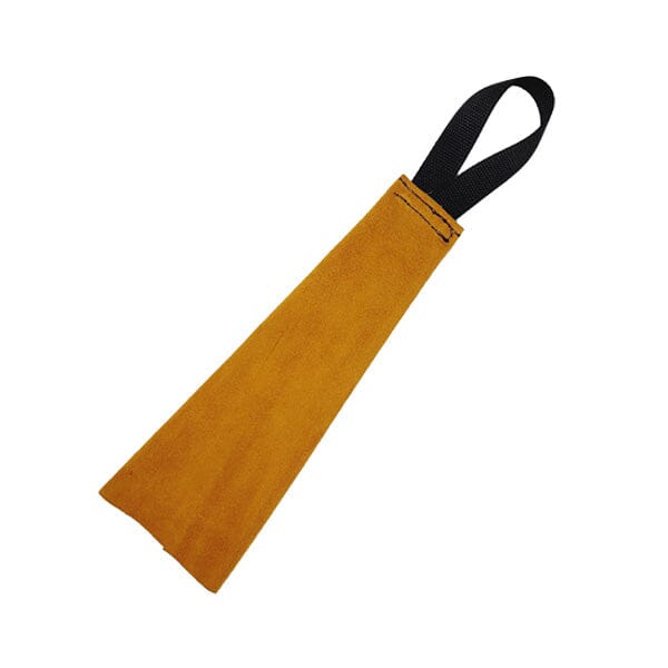 GSS - Bite Leather Rag With Handle in Medium, durable for dogs