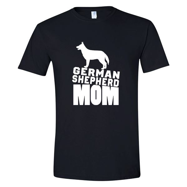 GSS - German Shepherd Mom T-Shirts & Hoodie German Shepherd Shop Gildan Men's Crewneck Black S