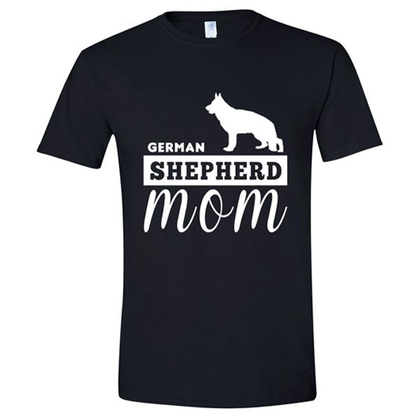 GSS - German Shepherd Mom T-Shirts & Hoodie German Shepherd Shop Gildan Men's Crewneck Black S