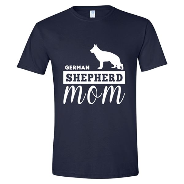 GSS - German Shepherd Mom T-Shirts & Hoodie German Shepherd Shop Gildan Men's Crewneck Navy Blue S