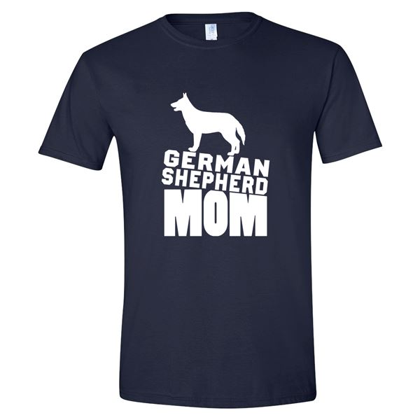 GSS - German Shepherd Mom T-Shirts & Hoodie German Shepherd Shop Gildan Men's Crewneck Navy Blue S