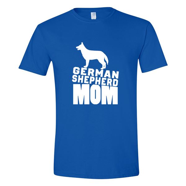 GSS - German Shepherd Mom T-Shirts & Hoodie German Shepherd Shop Gildan Men's Crewneck Royal Blue S