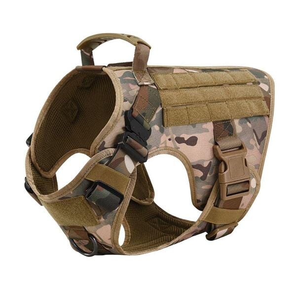 GSS - Tactical Dog Harness w/ Tactical Bungee Leash V2 Pet Collars & Harnesses German Shepherd Shop 