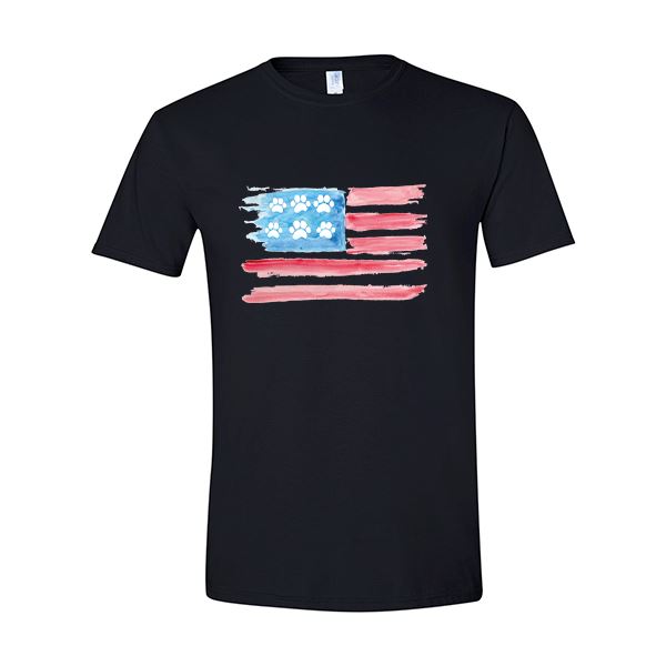 GSS - United Paws Of America T-Shirts & Hoodie Shirts & Tops German Shepherd Shop Gildan Men's Crewneck Black S