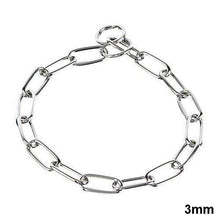 HERM SPRENGER - Chrome Long Link Fur Saver Collar 3mm in 18-in x 3mm, durable Pet Collars & Harnesses for dogs