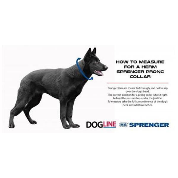 HERM SPRENGER - Curogan ULTRA-PLUS Training Collar with Center-Plate and Assembly Chain in , durable Pet Collars & Harnesses for dogs