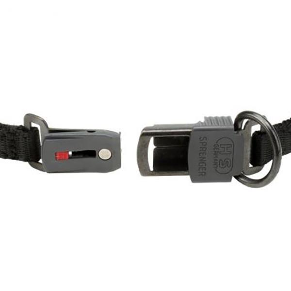 HERM SPRENGER - Curogan ULTRA-PLUS Training Collar with Center-Plate and ClicLock Quick-Release Buckle in , durable Pet Collars & Harnesses for dogs