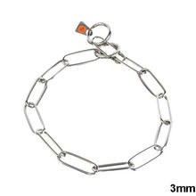 HERM SPRENGER - Stainless Steel Long Link Fur Saver 3mm in 18-in x 3mm, durable Pet Collars & Harnesses for dogs