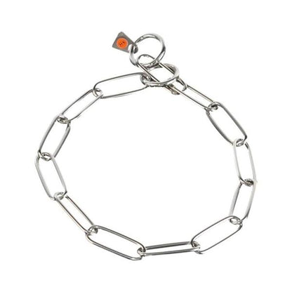 HERM SPRENGER - Stainless Steel Long Link Fur Saver 4mm in 21-inch x 4mm, durable Pet Collars & Harnesses for dogs