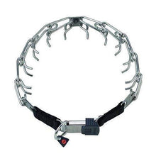 HERM SPRENGER - Stainless Steel ULTRA-PLUS Training Collar with Center-Plate and ClicLock Quick-Release Buckle in 16-inch x 2.25mm, durable Pet Collars & Harnesses for dogs