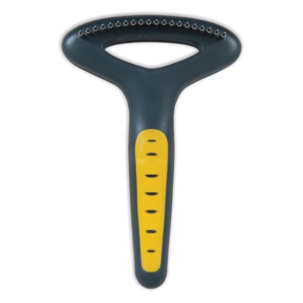 JW PET - Gripsoft Regular Tooth Undercoat Rake in , durable Pet Grooming Supplies for dogs