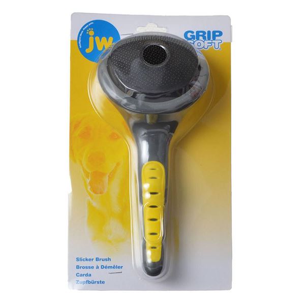 JW PET - Gripsoft Slicker Brush in Small, durable Pet Combs & Brushes for dogs