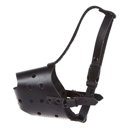 K9 EVOLUTION - Leather Orca Muzzle in , durable for dogs