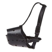 K9 EVOLUTION - Leather Orca Muzzle in Small, durable for dogs