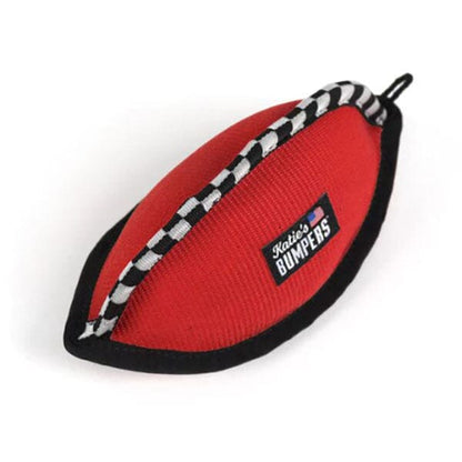 Katie's Bumpers - Football Fetch Toy For Dogs in Red, durable for dogs