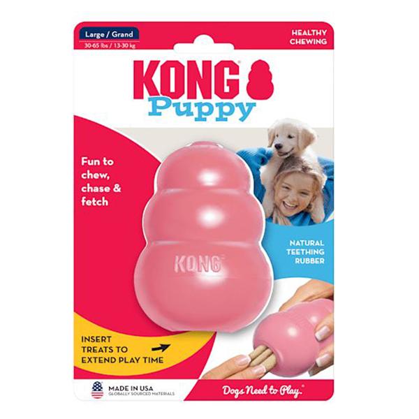 KONG Puppy Toy Toys German Shepherd Shop Large Pink 