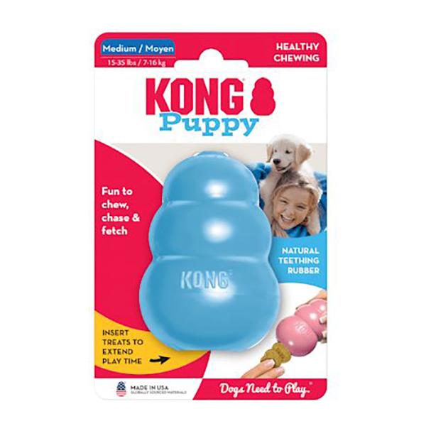 KONG Puppy Toy Toys German Shepherd Shop Medium Blue 