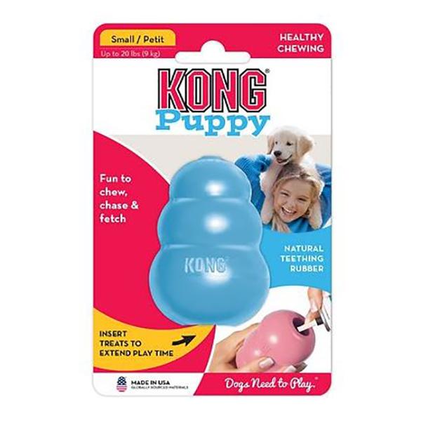 KONG Puppy Toy Toys German Shepherd Shop Small Blue 