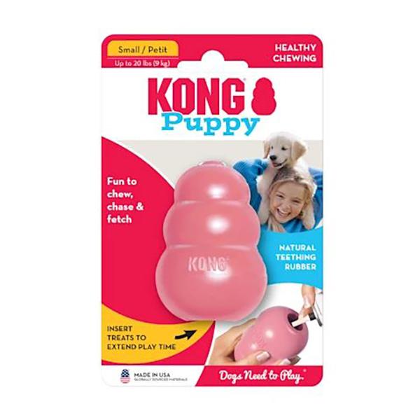 KONG Puppy Toy Toys German Shepherd Shop Small Pink 