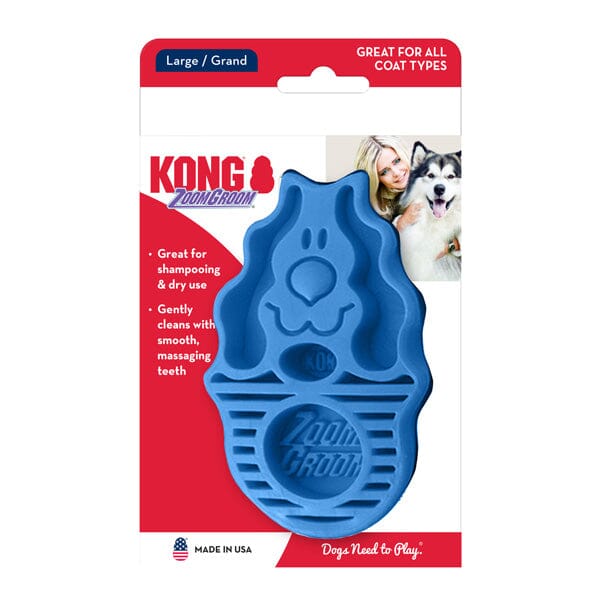 KONG - ZOOMGROOM® in Large, durable for dogs